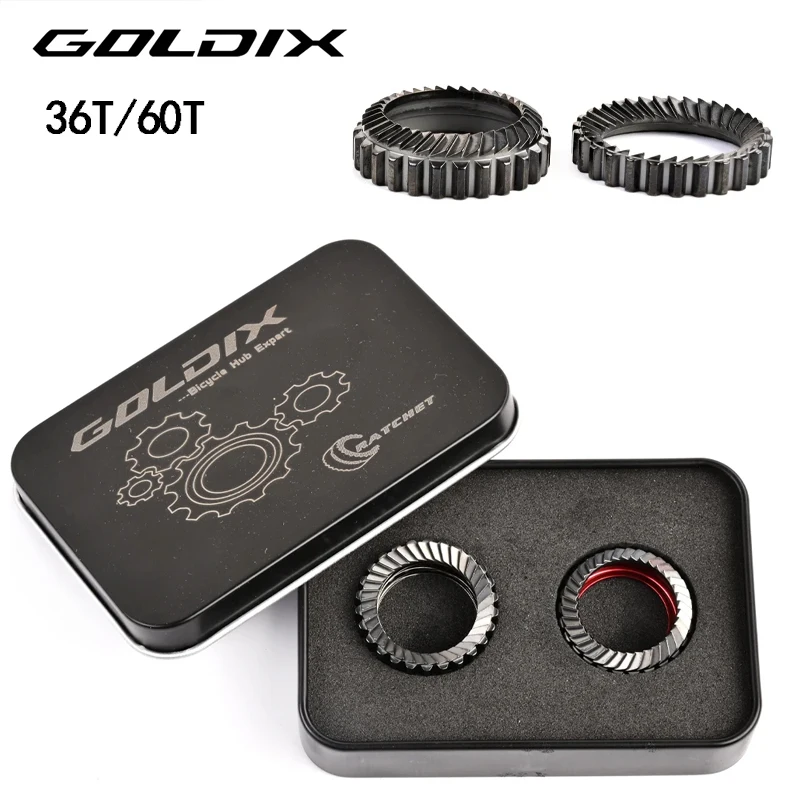 

Новая спиральная сетчатая втулка GOLDIX 36T/60T для шоссейных/горных велосипедов, совместимая с сериями 370, 350, 310, 180, 160, аксессуары для велосипедов