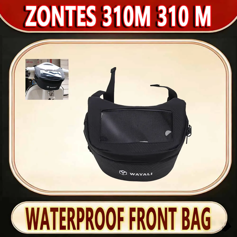 For ZONTES 310M 310 M Modified waterproof headstock bag storage faucet storage kit accessories