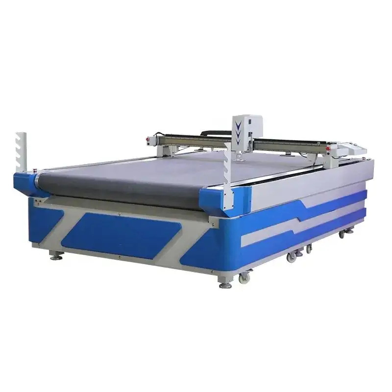 Cortador CNC AKZ1625 CNC, herramienta oscilante, máquina de corte para procesamiento de lámina de junta de estera