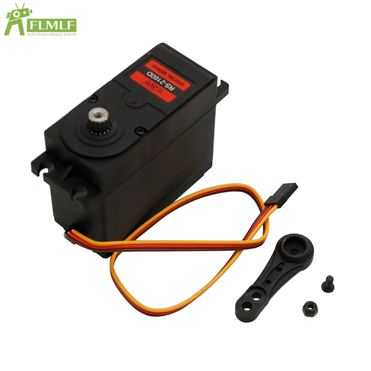 60kg 메탈 기어 플라스틱 쉘 1/5 HPI ROFUN BAHA ROVAN KM BAJA LOSI Rc 부품 용 양면 서보 암 15T/17T가있는 대형 서보