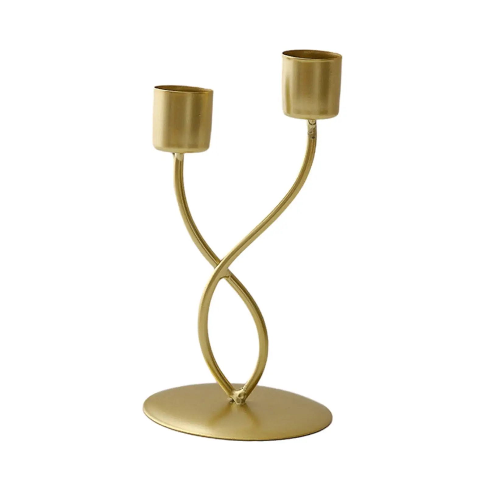 Candle Holder for Pillar Candles Retro Candlestick Holder Candle Stick Holder for Wedding Living Room Tabletop Banquet Festival