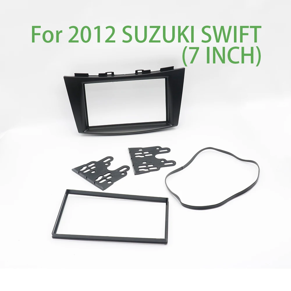 Accesorios para Auto SUZUKI SWIFT 2012, Adaptador de Panel de 7 Pulgadas para Radio Android, Kit de Instalación en el Tablero