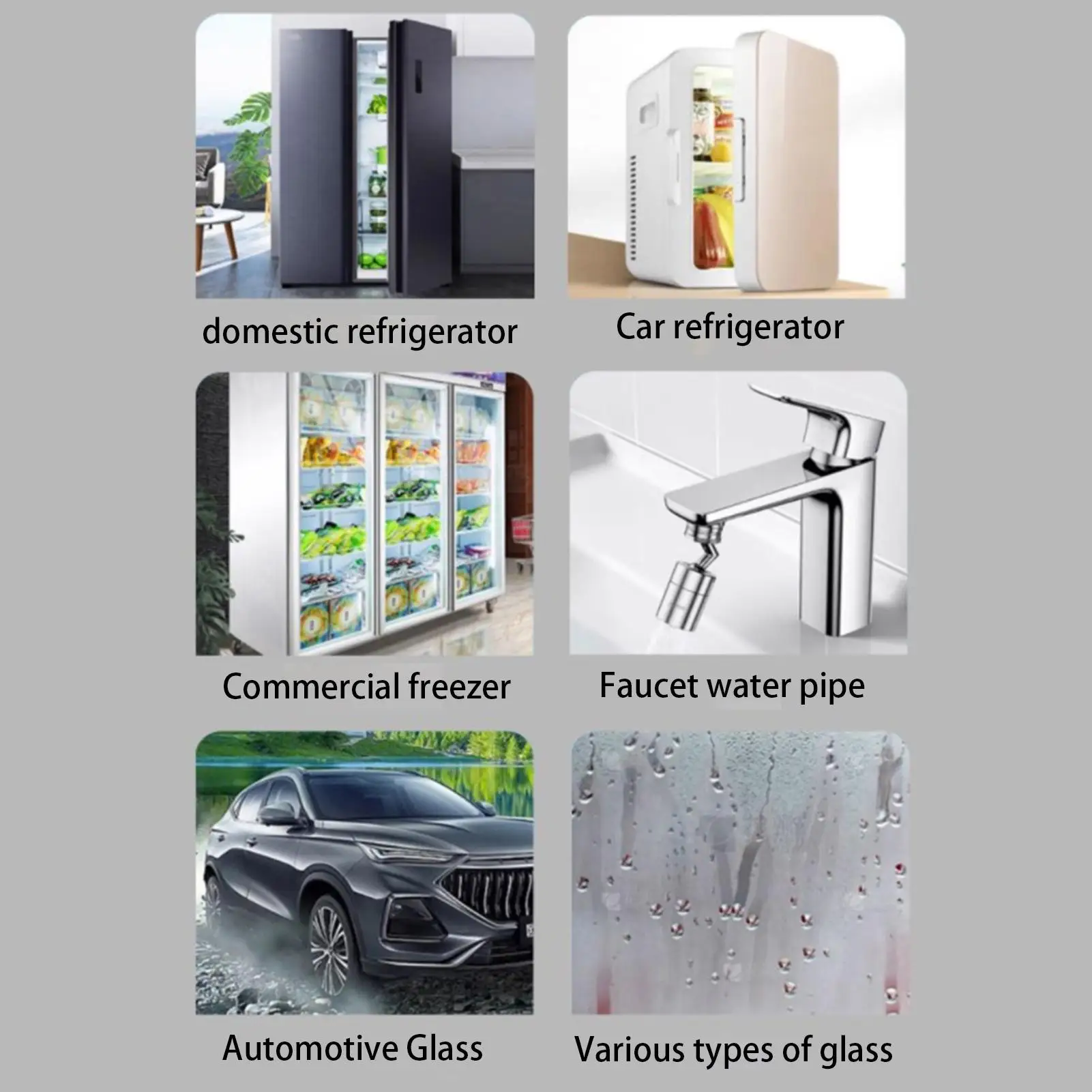 120ml Freezer Frost Remover For Kitchen Auto Home Fridge Freezer Defrosting Spray Ice Removal Quickly Removes Ice Buildup Spray
