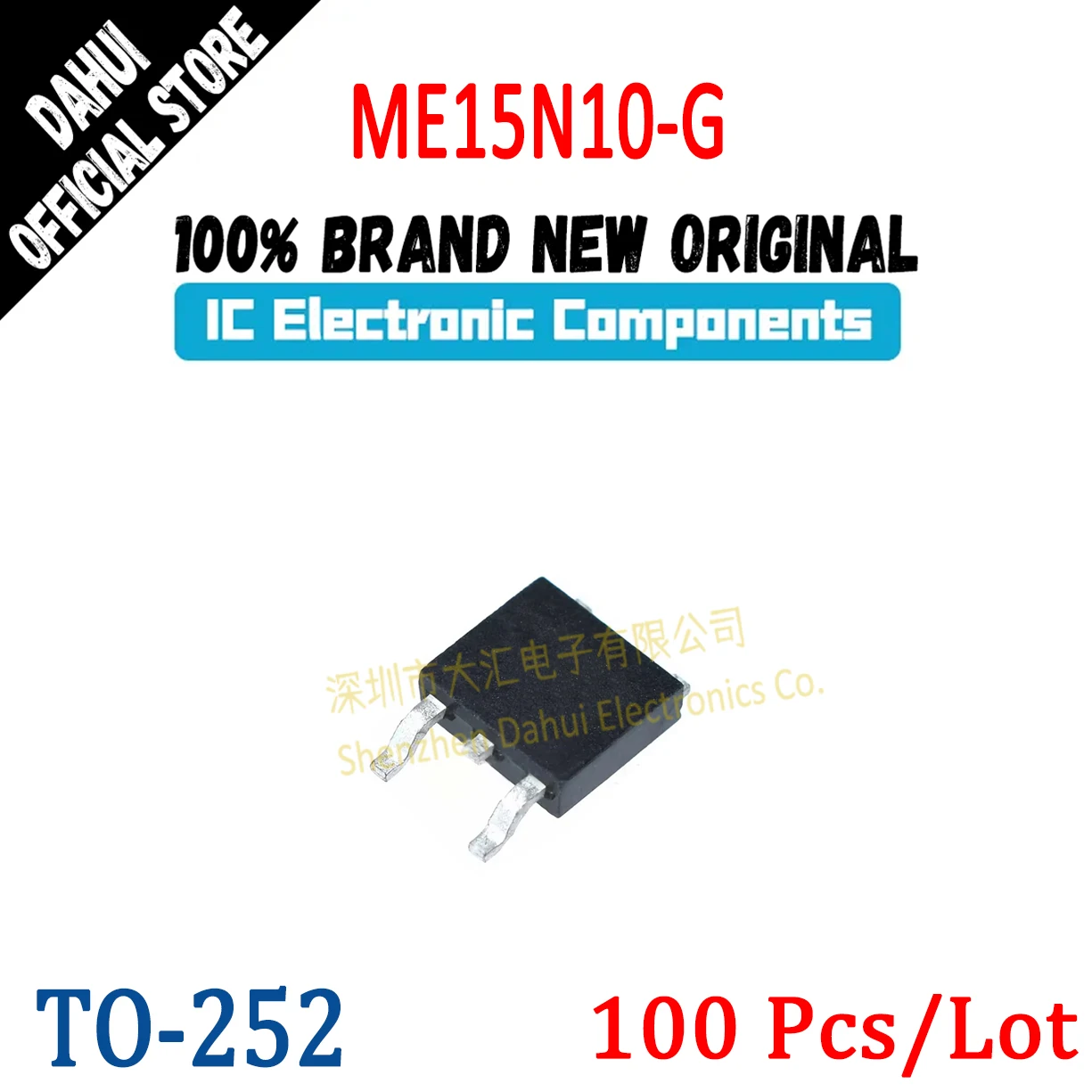 

100Pcs ME15N10-G TO-252 Liquid Crystal Field Effect MOS Tube ME15N10 New Original