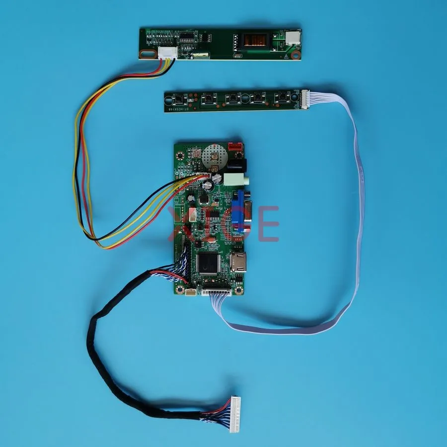 

For LP171WU3 LP171WU1 LP154WU1 LQ154M1LW Monitor Controller Drive Board DIY Kit LVDS 30-Pin 1920x1200 1-CCFL 1920*1200 HDMI+VGA