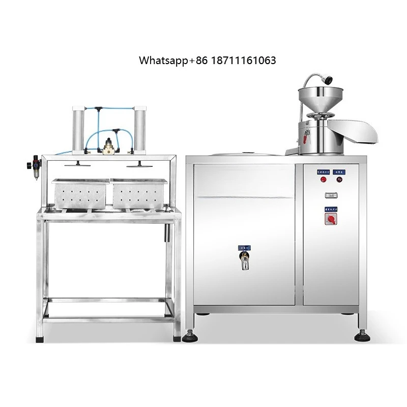 Fully Automatic Intelligent Tofu Machine: Multifunctional Tofu & Soy Milk Integrated System Commercial High-Output Tofu Maker