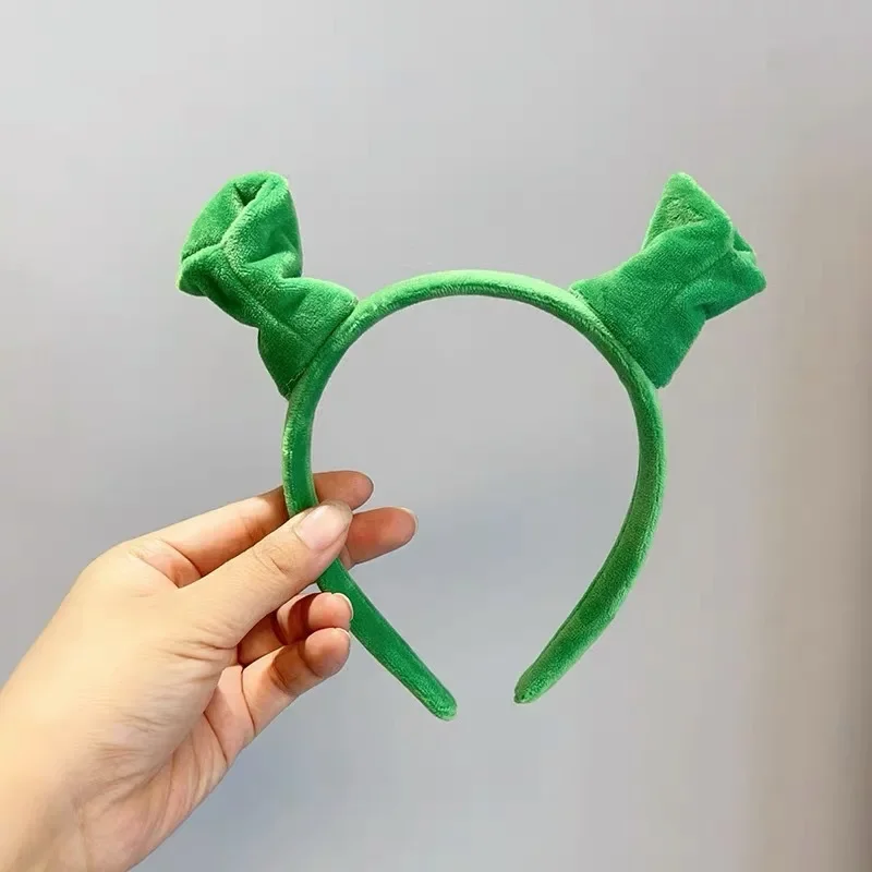 WonderfulCreative Cute Shrek Hairband Women New Style Cartoon Headwear Photography Props Super Adorable Hair Clip Funny Headband