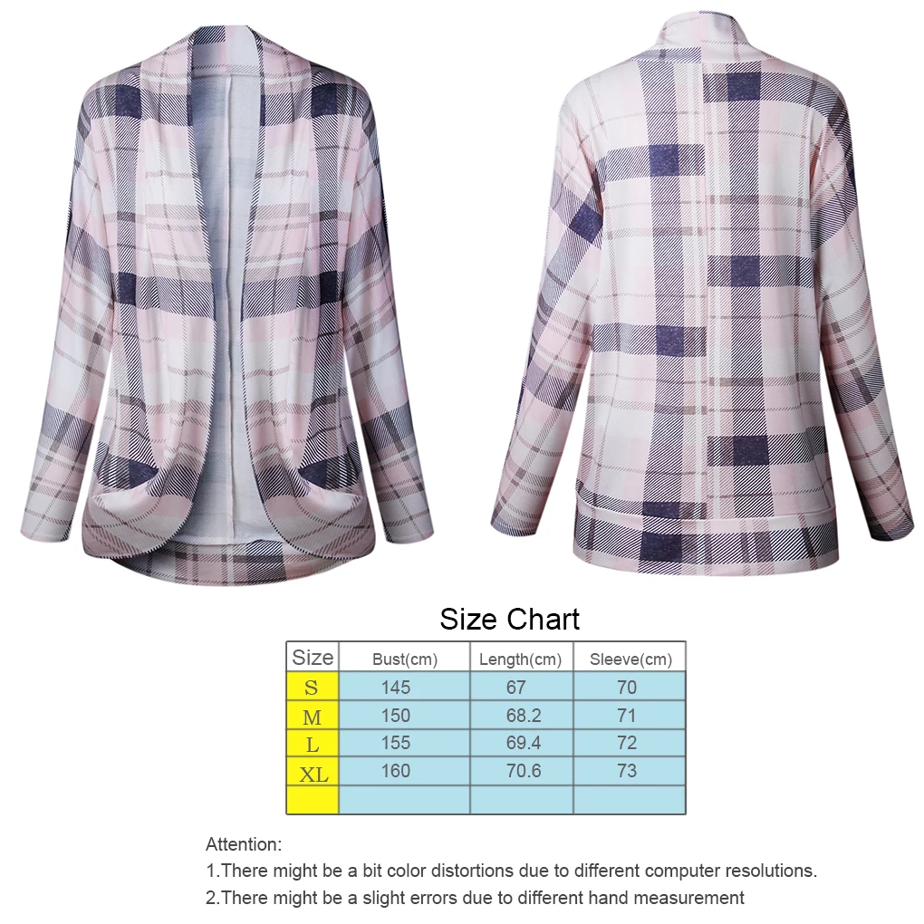 

Women Lattice Cardigan Irregular Open Front Top Girl Long Sleeve Warm Coat