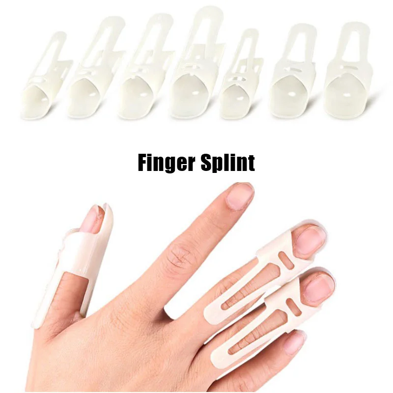 Mallet Finger Splint Brace Protector Einstellbare Gebrochene Gelenk Stabilisator Richten Arthritis Knuckle Immobilisierung