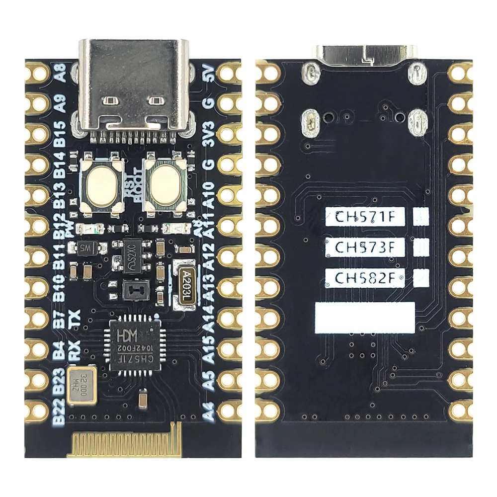 CH571F Bluetooth Development Board RISC-V MCU Core Board Super Mini CH573F CH582F CH592F BLE Module