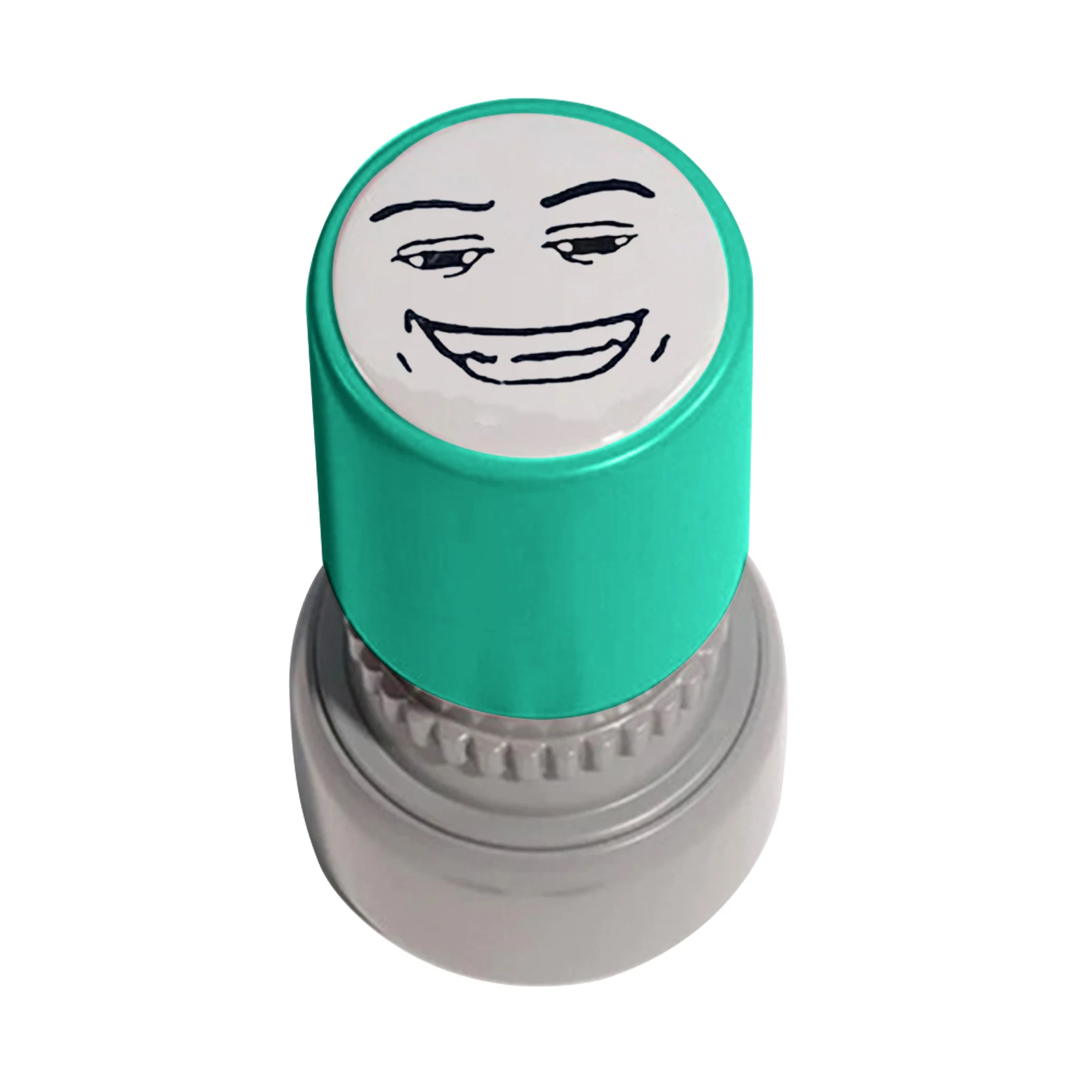 ألعاب 3 أشهر لحديثي الولادة 1.5 مللي مجموعة طوابع ختم نمط أزرق للمجلات سكرابوكينغ لوازم يدوية ذاتية الصنع مع حبر مقبض خشبي