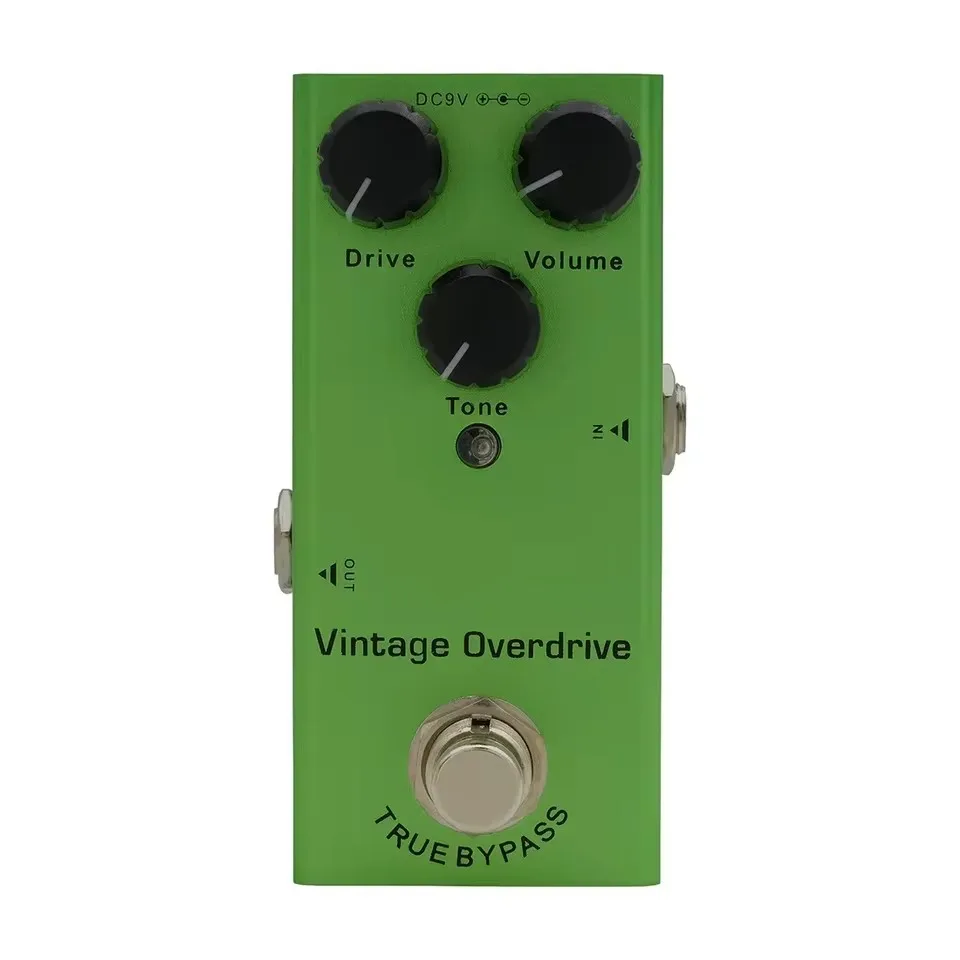 Vintage Overdrive Electric Guitar Effect Pedal Effect True Bypass Classic Overdrive Metal Case High Quality ZP-01