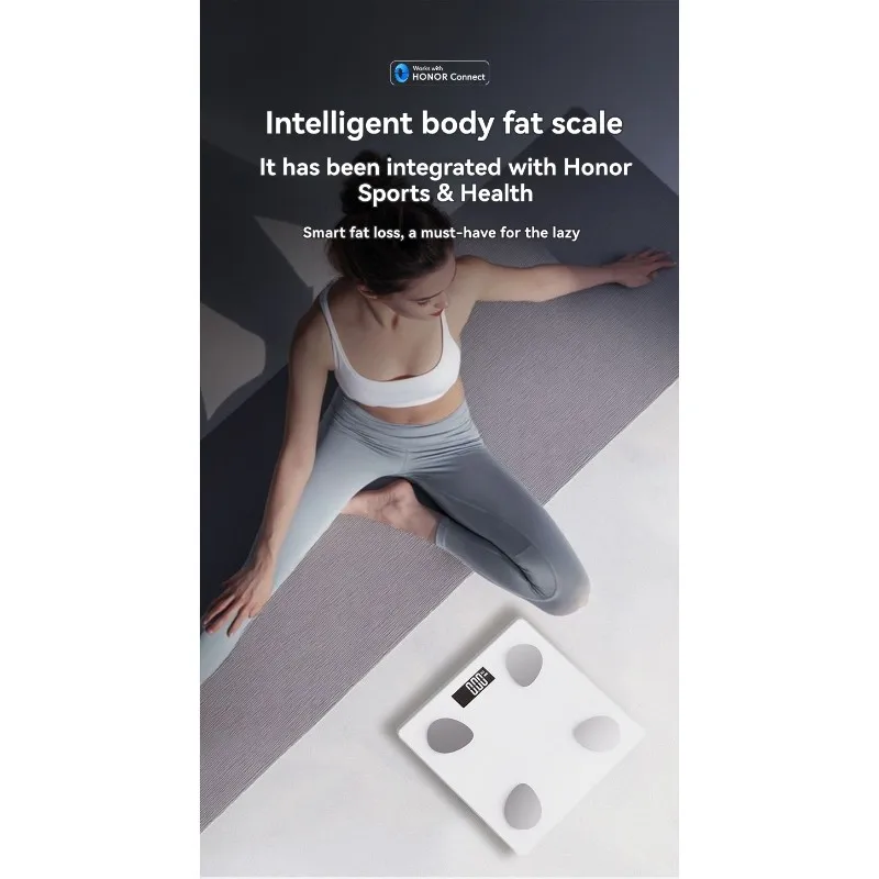 ABLB-AI-Integrated Body Fat Scale With Health Monitoring, USB/Battery Powered Weight Management System