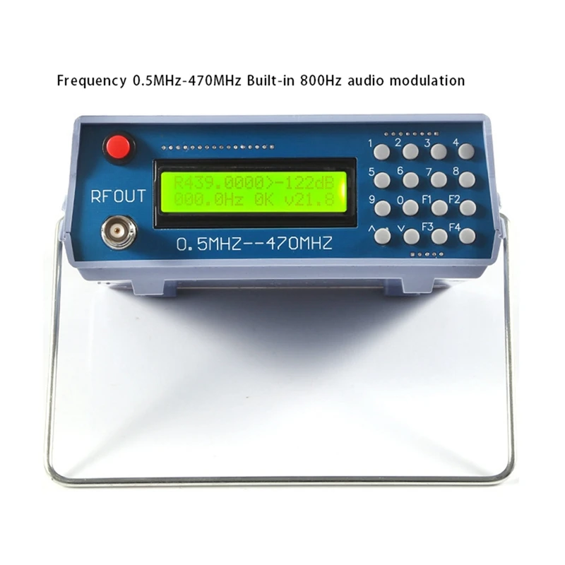 

1 Piece High-Frequency Signal Source Rf Signal Generator 0.5-470Mhz Fm Fm Walkie-Talkie New Version