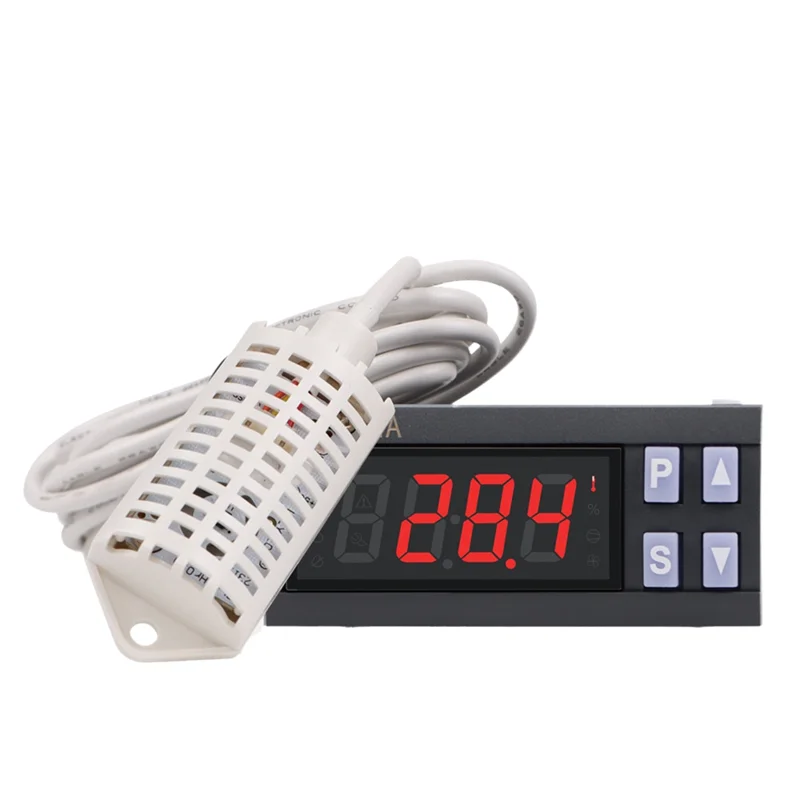 MOPHE-Thermometer Feuchtigkeitsregler Inkubation Automatischer Eierinkubator Temperatur 5,0- 95,0 RH-20,0- 60,0 ℃   Gulator