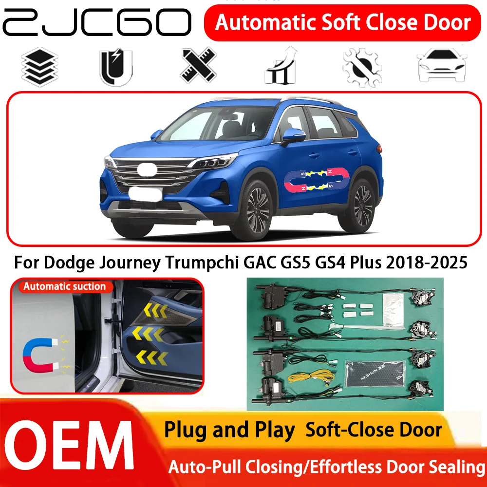 

﻿ Система автоматического электрического плавного закрывания дверей OEM Plug and Play для Dodge Journey, Trumpchi GAC GS5, GS4 Plus 2018-2025 ﻿