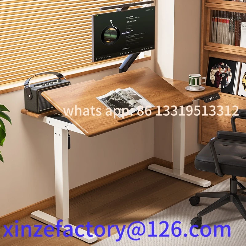 

Customizable Smart Electric Lifting Desk Tilting Home Desk