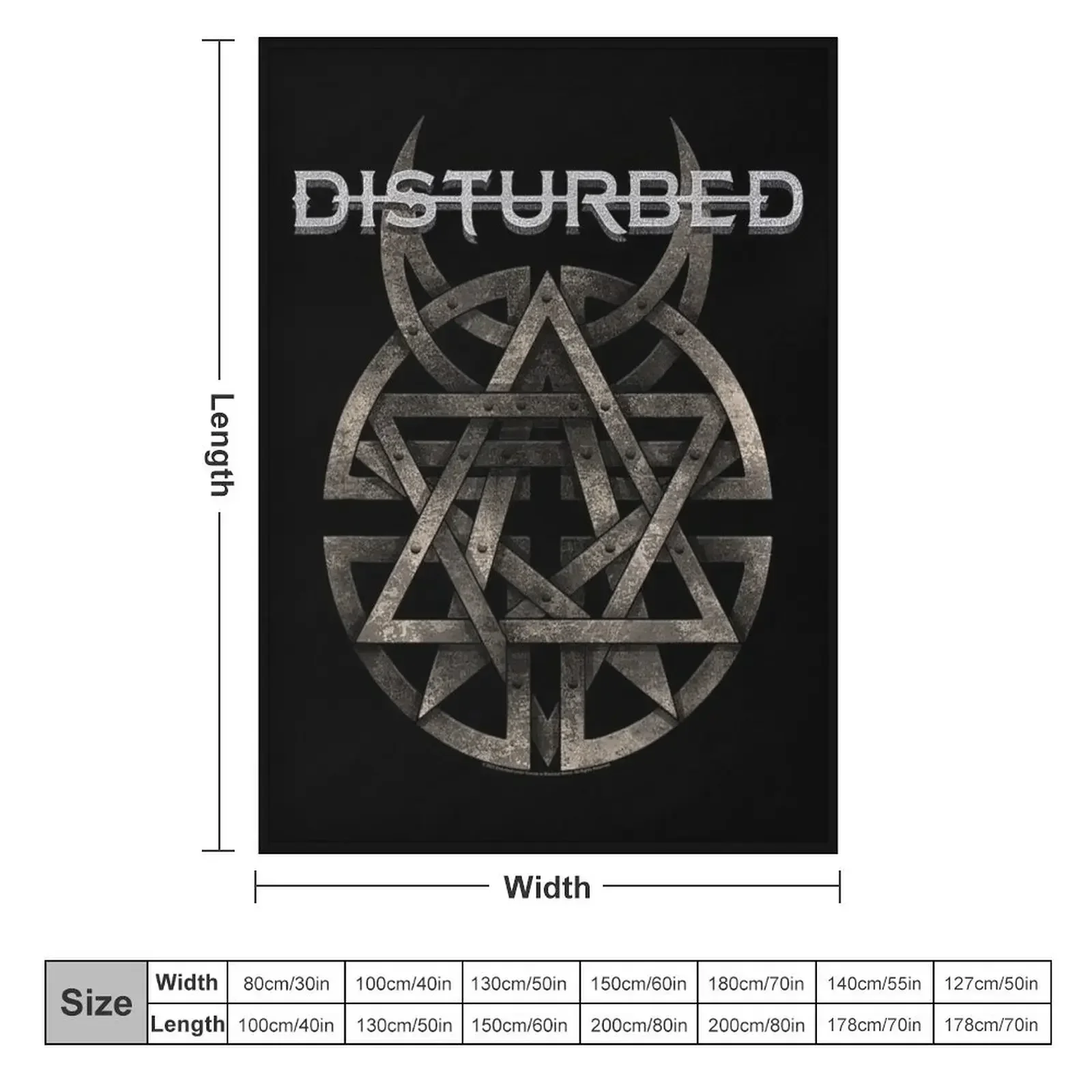 Disturbed Throw Blanket Soft Big Luxury St Blankets