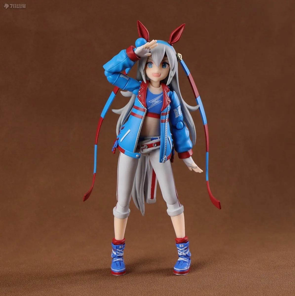 【มีสินค้าในสต็อก】BANDAI Soul Limited S.H.Figuarts ฟิกเกอร์อนิเมะ Jockey Girl Tamamo Cross ของสะสม ของขวัญ