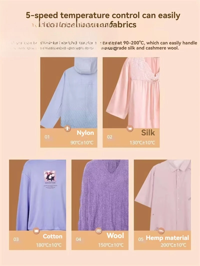 Żelazko parowe Inteligentne prasowanie parowe Żelazko wiszące Prasa do ubrań 110V/220V