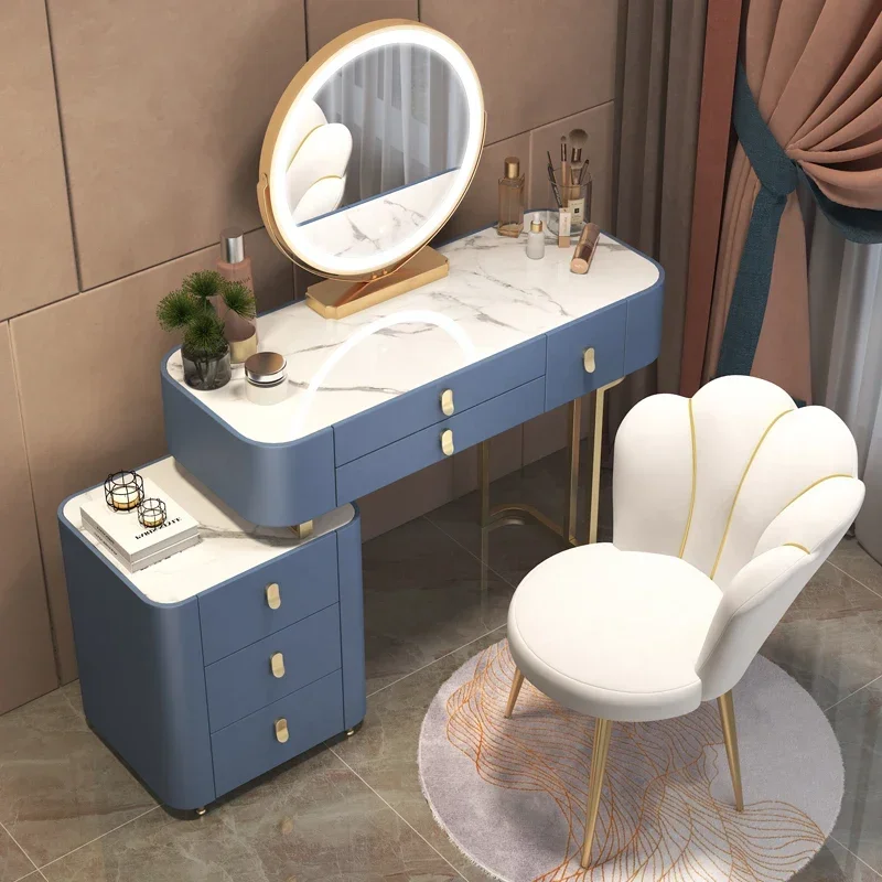 

Modern Dressing Table Decoration Girls Storage Cheap White Clothes Organizer Toaletka Z Lustrem Do Sypialni Home Furniture