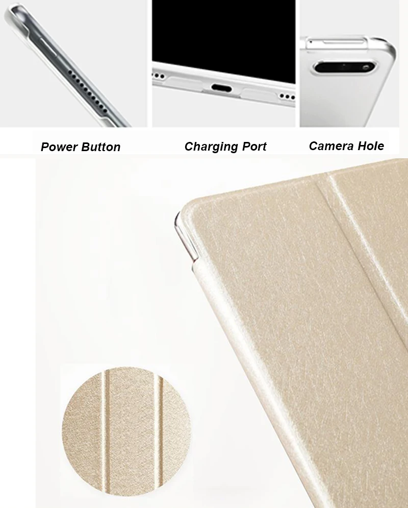 

For Huawei Matepad T10 9.7 AGR-L09/W09 Case Ultra Slim Folding Smart Cover for Huawei Matepad T10S Case AGS3-L09 AGS3-W09 10.1