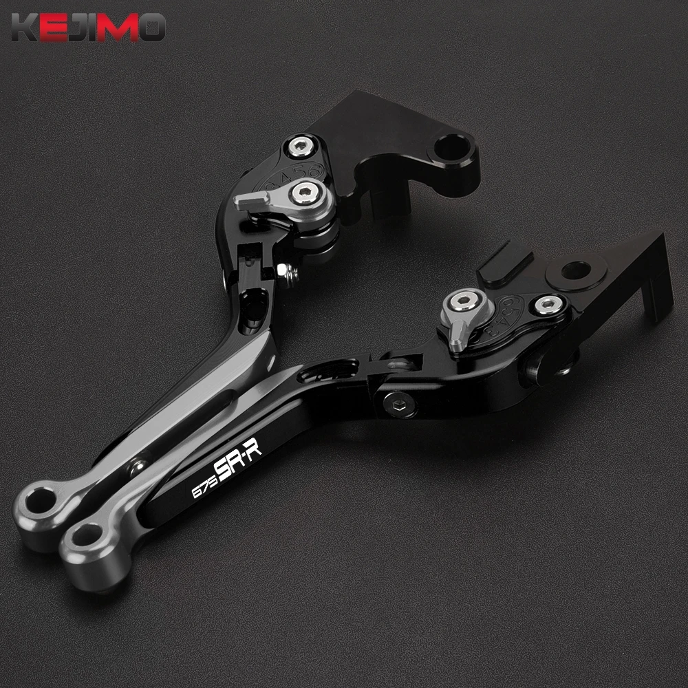 

675SR-R 675SR Motorcycle FOR CFMOTO CF MOTO 675 SR/SRR CF675SRR 2025 Extendable Brake Clutch Levers Handlebar Handle Grips Ends