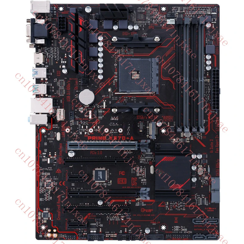 

FOR ASUS Prime X370-A Motherboard Support 3600X AM4 64GB AMD DDR4 VGA+DVI+HDMI.
