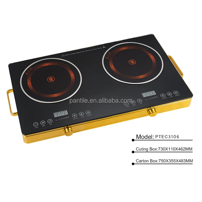 Induction Cooktop  Professional Restaurant Portable Induction Cooker Full Surface 2 burner Induction Cooktop