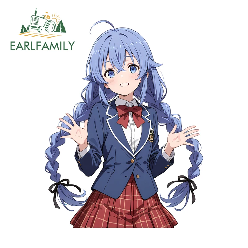 

EARLFAMILY Uniform Roxy Kawaii Car Sticker Personality Tumbler Scratch-Proof Decal Refrigerator Laptop Trunk Car Accessories