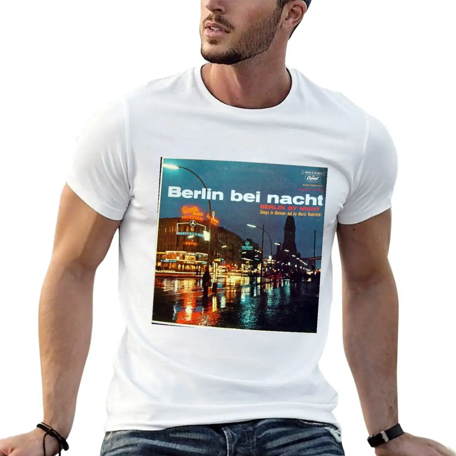 

Berlin Bei Nacht, Berlin, By, Night T-Shirt t shirts for man graphic funny t shirt man plain t shirt man designer T-shirt