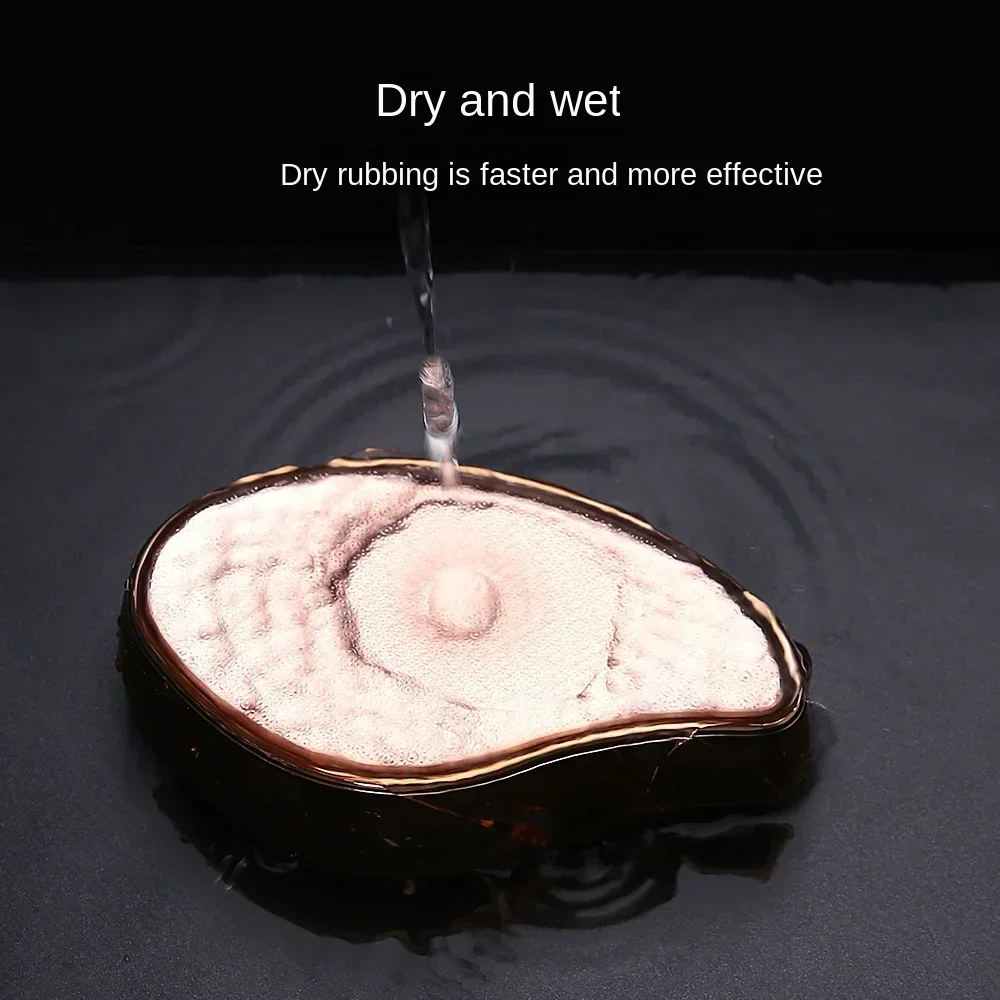 Moedor de pé de vidro nano, remoção de pele morta e calosidades, pedra de moagem de calcanhar, aço inoxidável, dupla face, moedor de pés