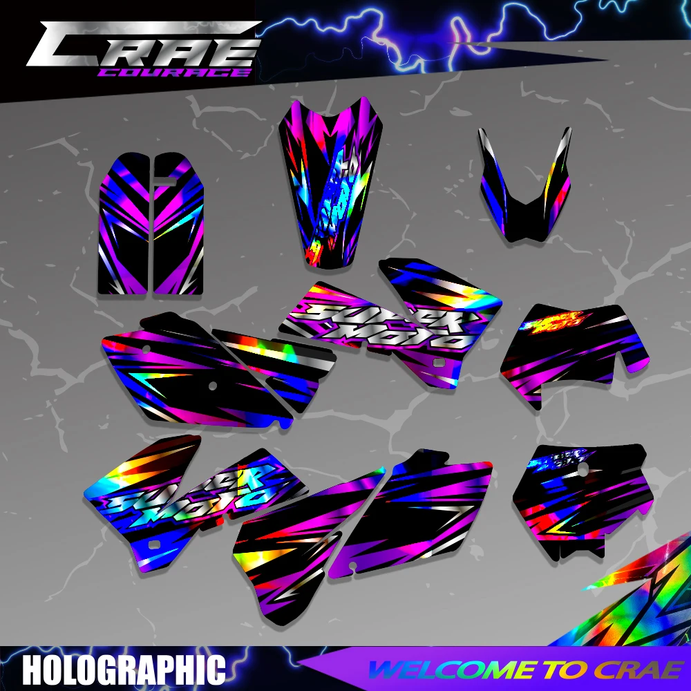 오토바이 스티커 배경 그래픽 데칼 KTM 525 450 400 300 250 200 125 sx sxf mxc xc xcf xcw exc excr 2005 2006 2007용