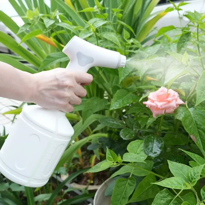 Plant Spray Bottle Water Mister Spray Bottle 1L Large Capacity Clear Scaled Water Tank Ultra-Fine Atomization Silent Irrigation