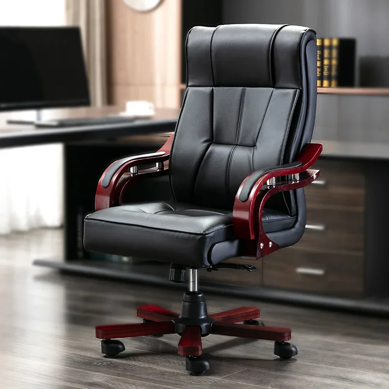 Krzesła biurowe do salonu Gaming Executive Designer Work Study Leather Vanity Krzesło do pracy na komputerze Wygodne meble dla graczy Cadeira