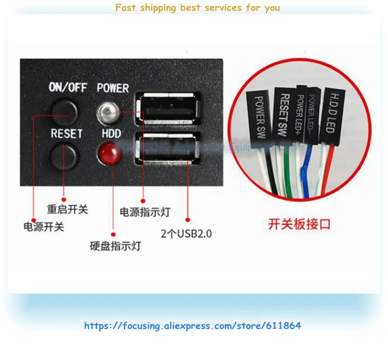 Multi Serial Port Itx Desktop Office Portable Mini Mainframe Embedded Visual Industrial Computer Cash Register