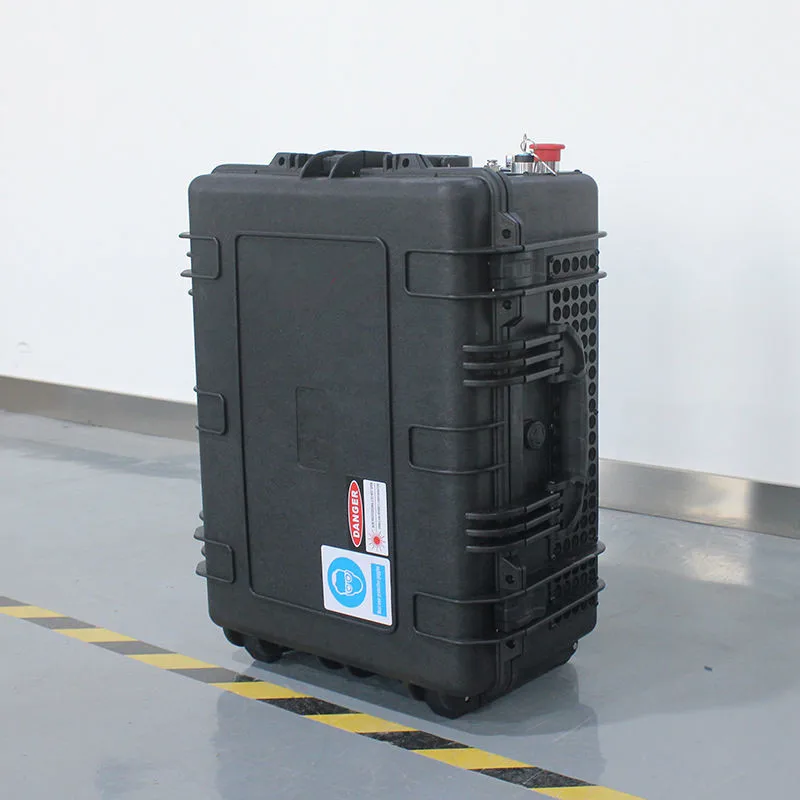 Handheld 100W 200W 300W Pulse Laser Cleaning Machine Cleaning Metal Laser Rust Removal Machine For wood