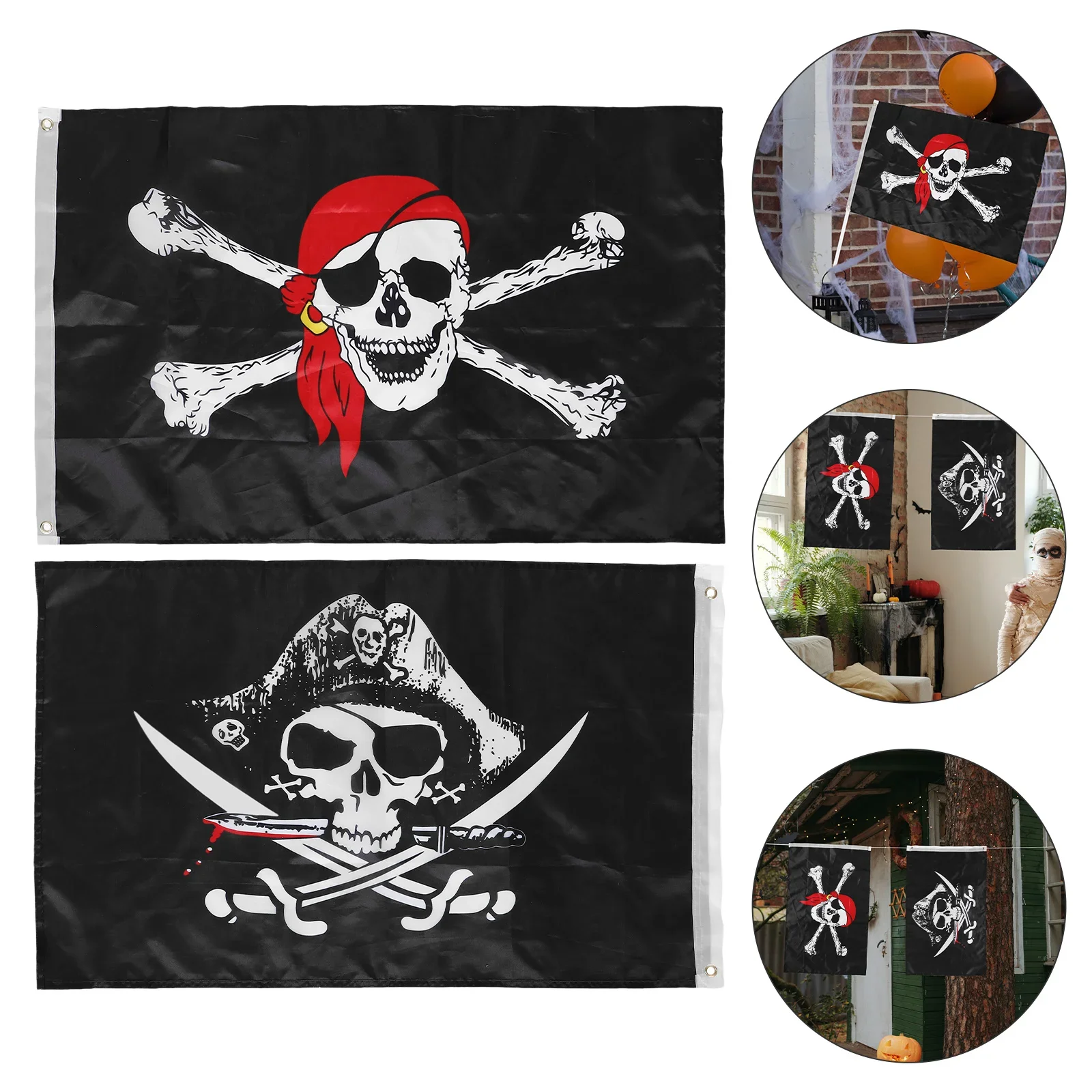 90*150Cm Pirate Ban…