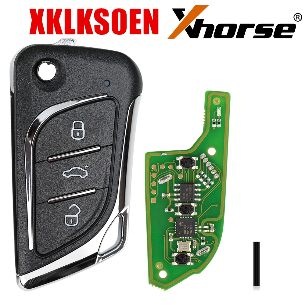 Xhorse Wire Key XKB501EN XKB506EN XKLKS0EN XKFO01EN XKHY01EN XKKF02EN XKHY05EN XKKF20EN XK Wire Remote Key 5PCS/Lot