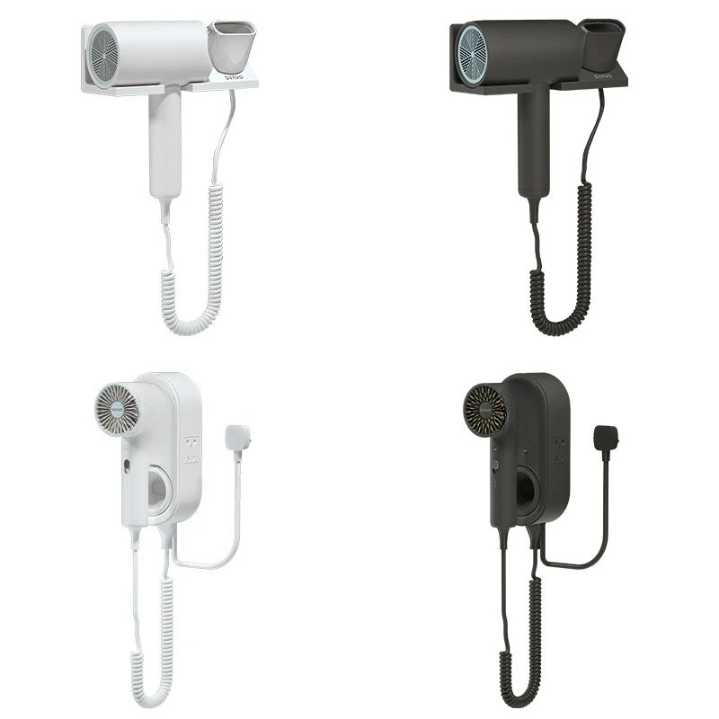 Hair dryer hotel hotel dryer bathroom fan household hair dryer small fan wall mounted high power