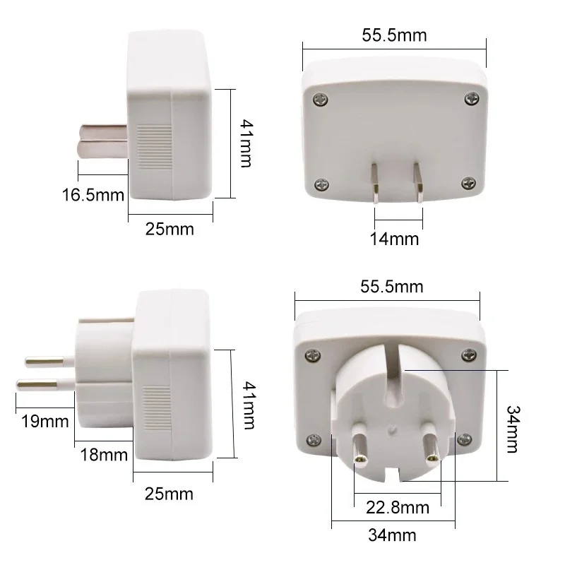 Nieuwe AC 220V Digitale Voltmeter EU US Plug Volt Meter Socket Voltage Tester L110VCD Display Voltage Meter Muur platte Voltage Meter