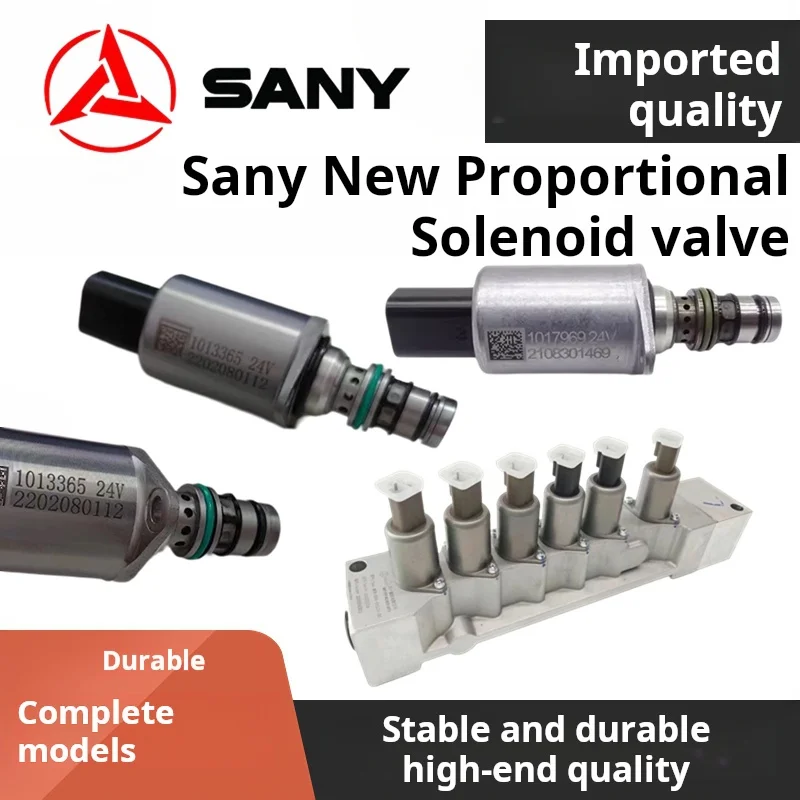 

For Sany sy1017628 1013365 135 205 215 235CExcavator New proportional pilot solenoid valve Excavator accessories