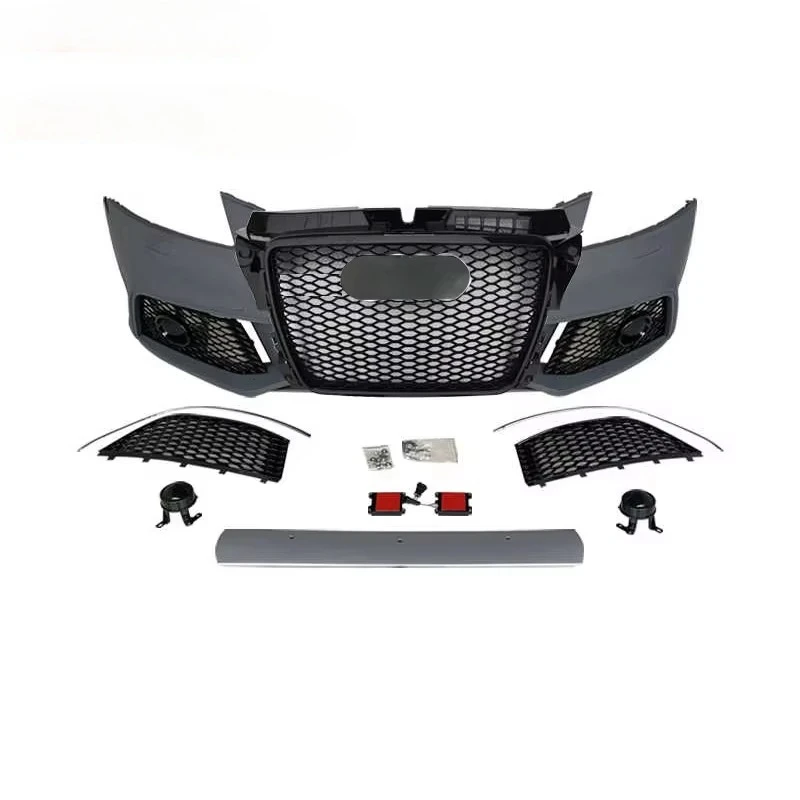 

A3 S3 Front Bumper RS3 Look Body Kit With Black Grille for A3 S3 8P.5 2008 2009 2010 2011 2012 2013