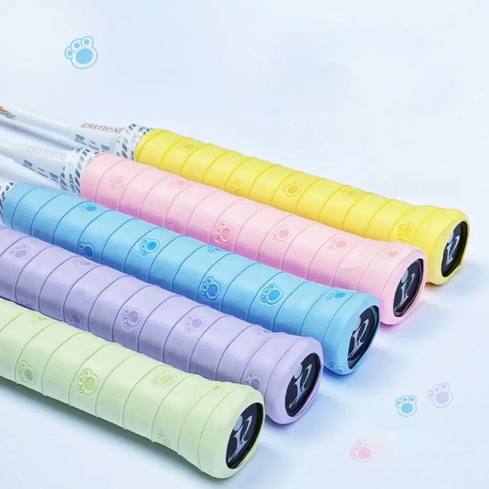 Neue Katze Klaue Badminton Schläger Griff Grip Nicht-slip Band Wicklung Tennis Schläger Hand Kleber Griff Wrap Band Schläger gummi Over