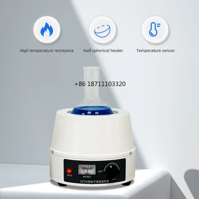 Produtos aquecidos líquidos 500ml 1000ml 3000ml Laboratório de manto de aquecimento elétrico