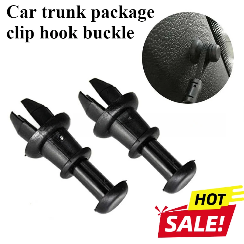 2/4/6/8/10pcs Boot Trunk Parcel Shelf Tray Strap String Clips Hook Tonneau Pivot Holder Suitable for Volkswagen Golf MK5 MK6