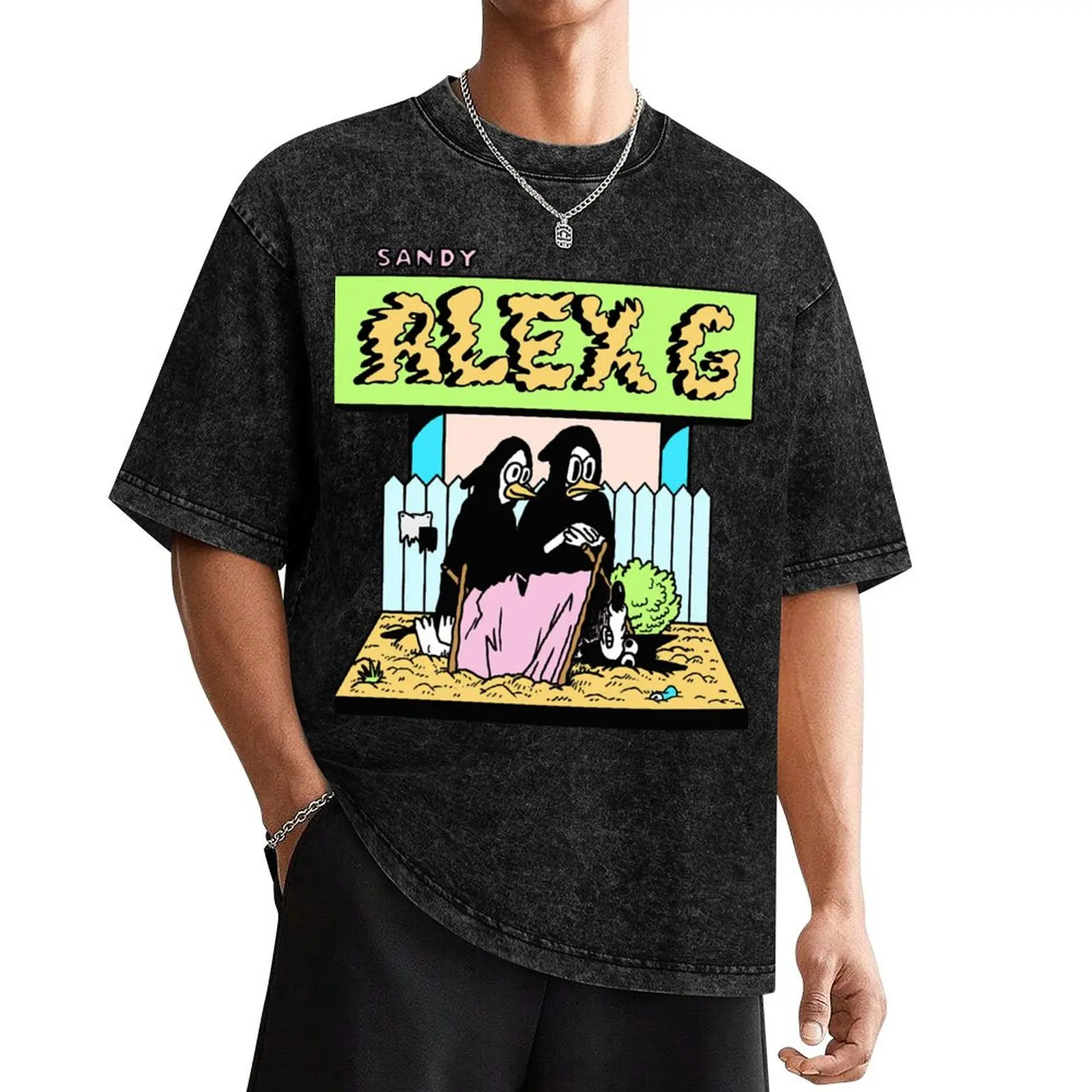 (Sandy) Alex G dead logo Essential T-Shirt plus sizes sublime graphics men t shirts