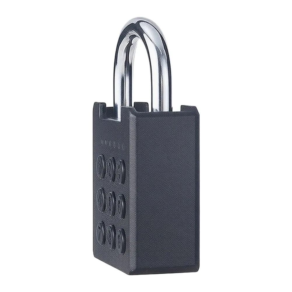 6 Digit Digital Combination Lock with 2 Physical Keys and IP65 Certification for Protection Against Rain Dust and Snow