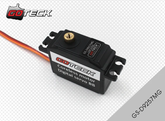 GOTECK 2PCS D9257MG 25g Full Metal Gear Digital Servo High Torque for Trex 450 500 RC Helicopter Digital Control System view 5