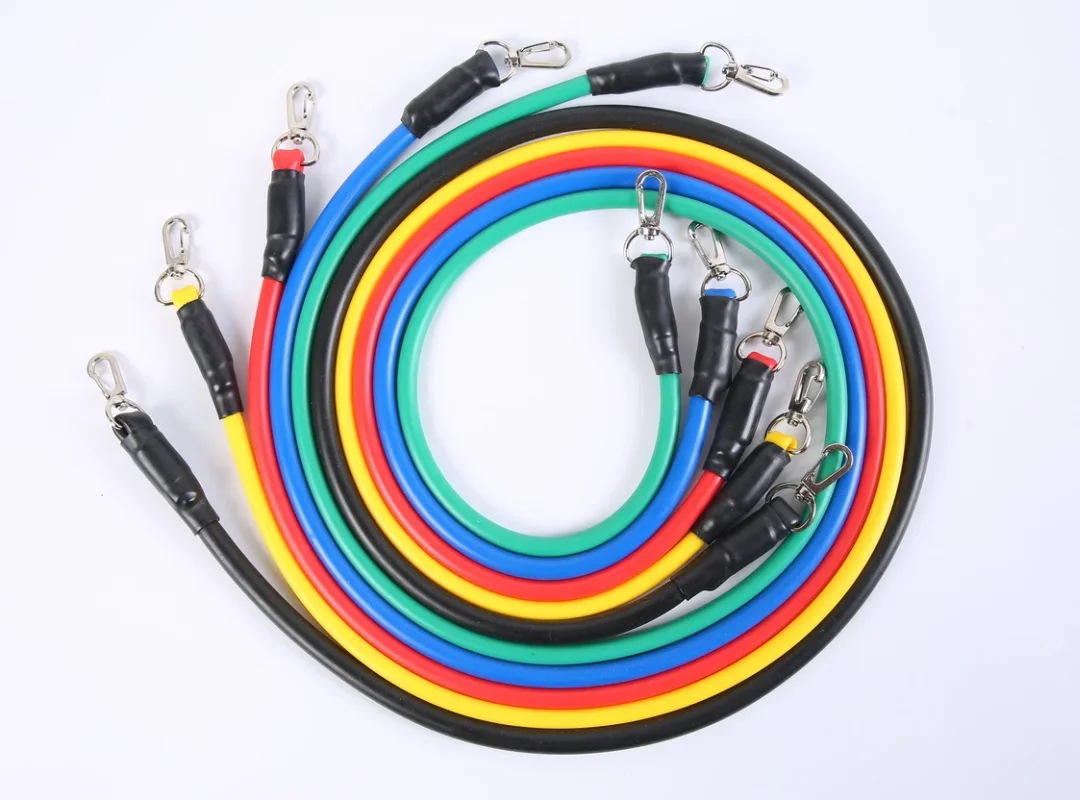 

л # Высококачественный набор латексных трубок для 11 шт. с пенопластовой ручкой, оборудование для тренировок и фитнеса